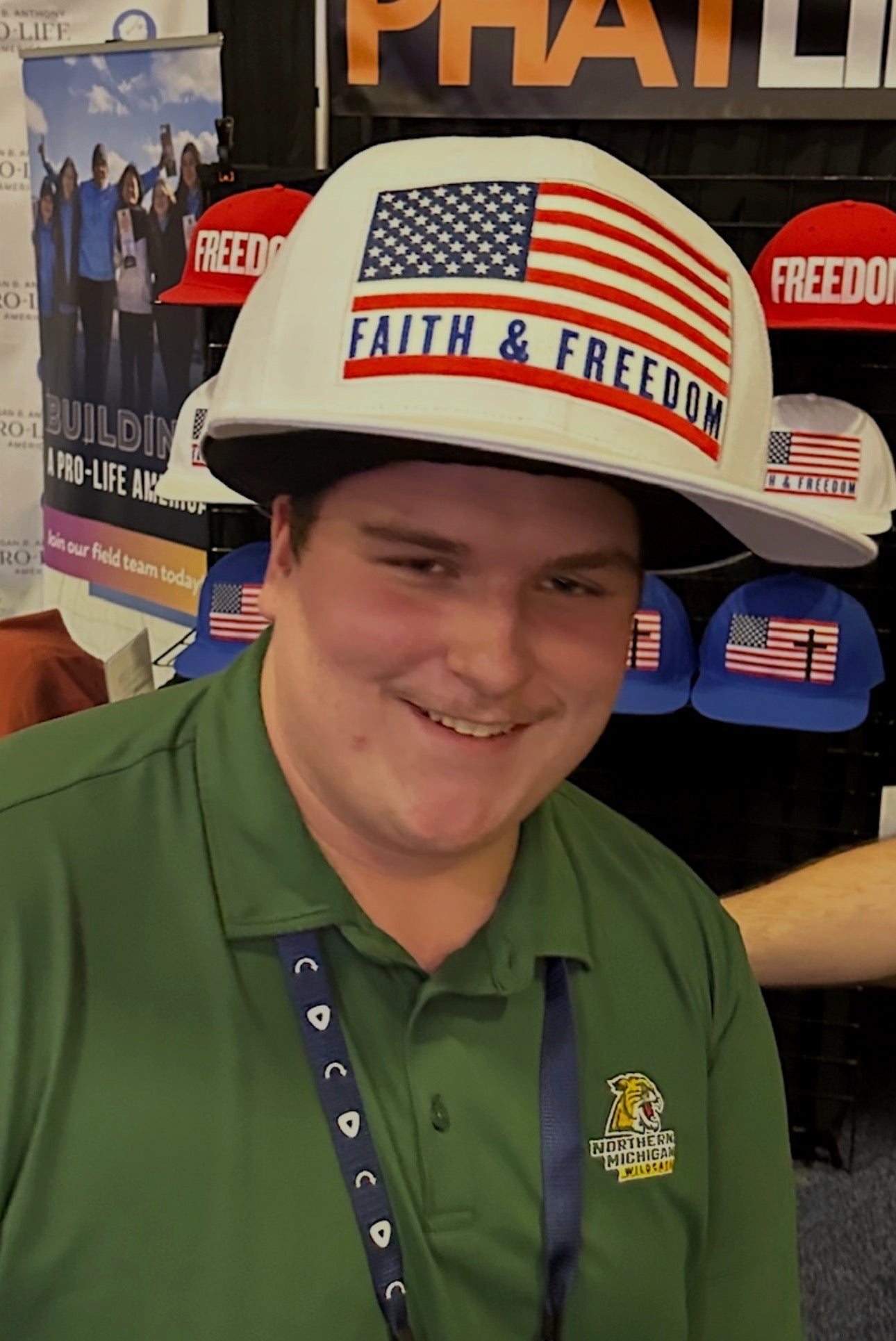 Giant Oversized Faith & Freedom Hats